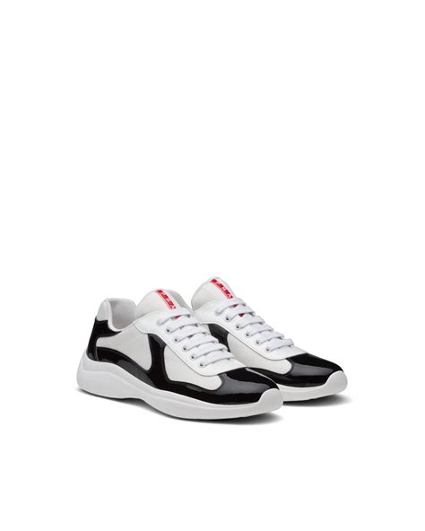 prada sneakers white and grey|prada black sneakers ladies.